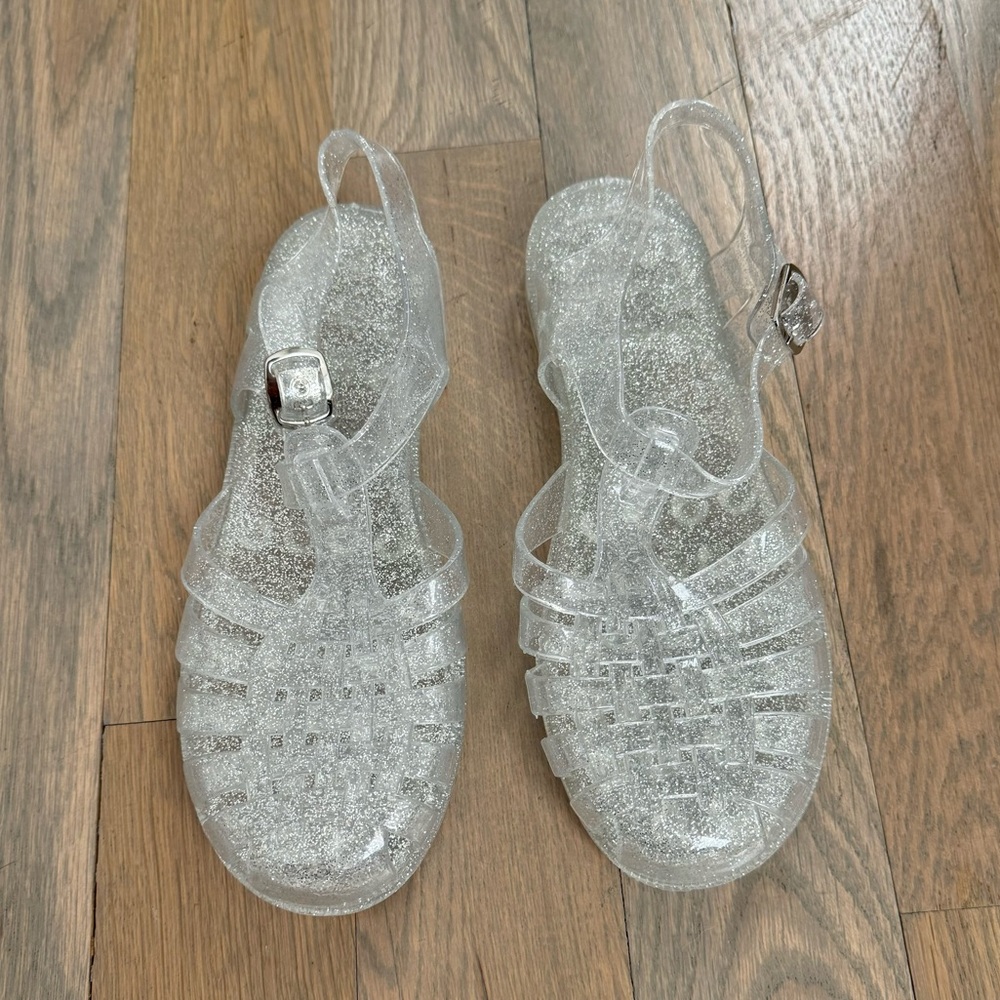 NEW Clear Jelly Sandals